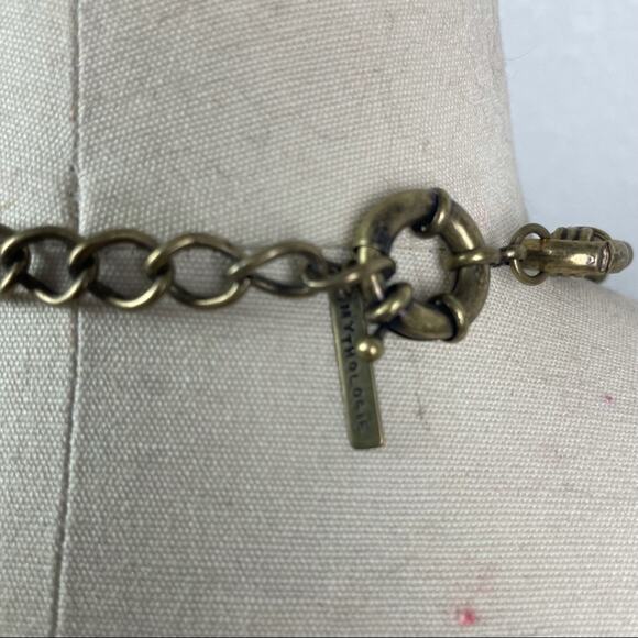 MYTHOLOGIE Charcoal Statement Necklace - Picture 2 of 7